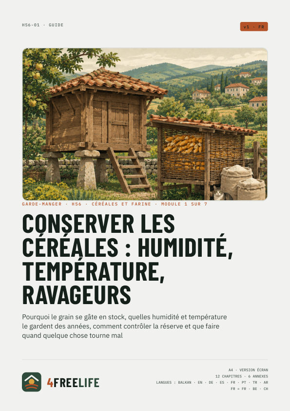 Conserver les céréales : humidité, température, ravageurs