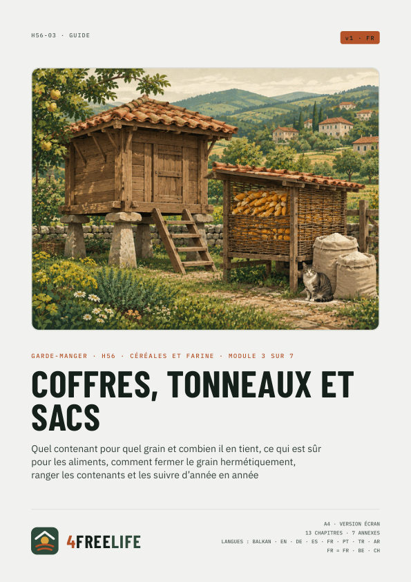 Coffres, tonneaux et sacs
