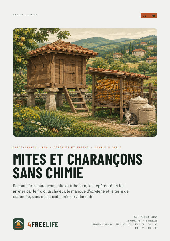 Mites et charançons sans chimie