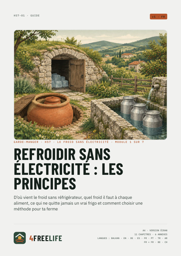 Refroidir sans électricité : les principes