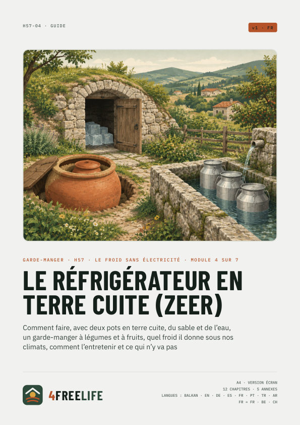 Le réfrigérateur en terre cuite (zeer)