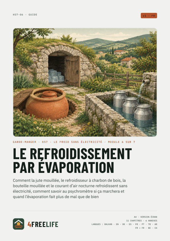 Le refroidissement par évaporation