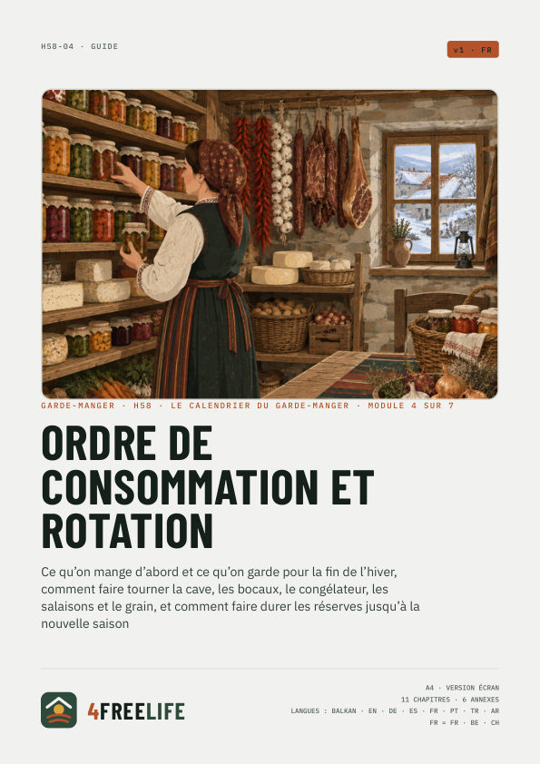 Ordre de consommation et rotation
