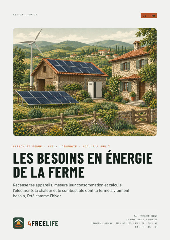 Les besoins en énergie de la ferme