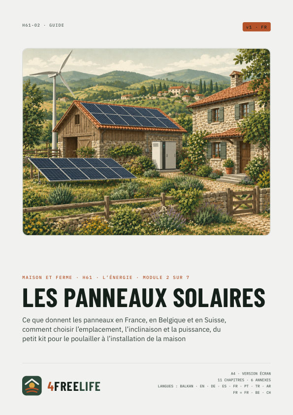 Les panneaux solaires