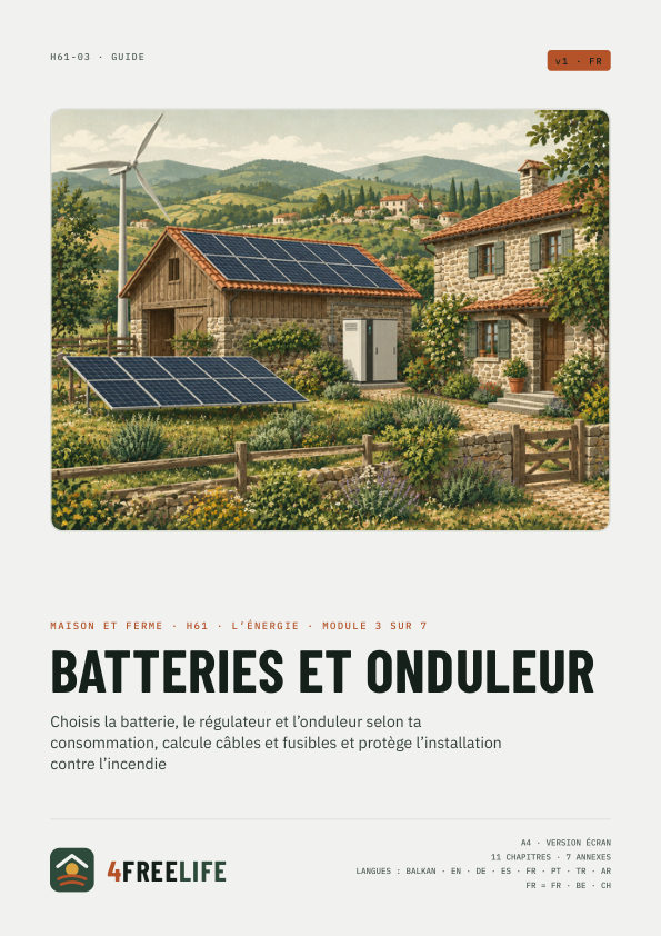 Batteries et onduleur