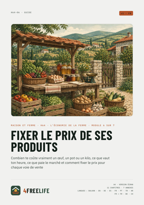 Fixer le prix de ses produits