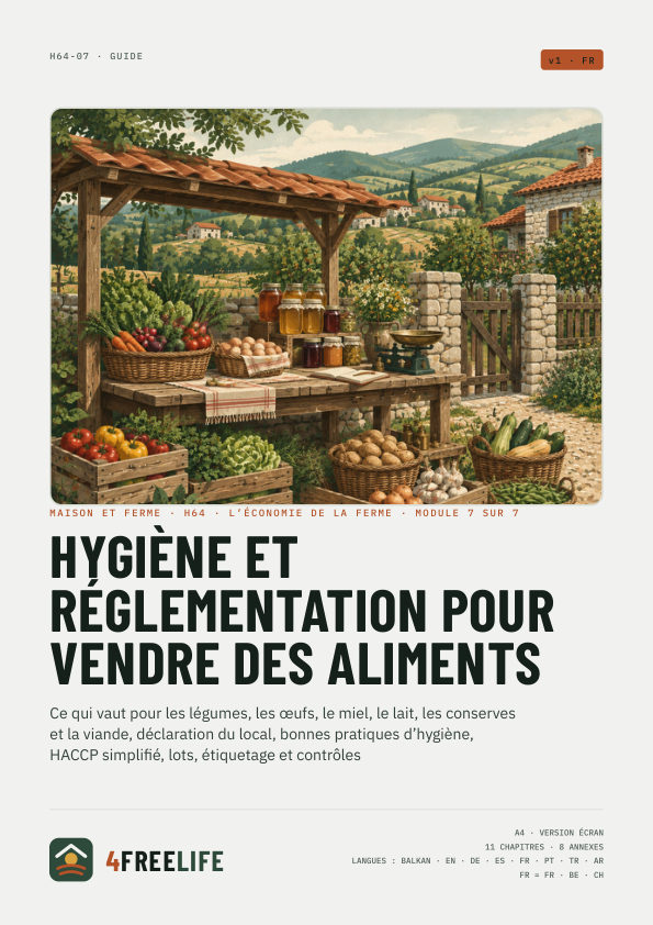 Hygiène et réglementation pour vendre des aliments