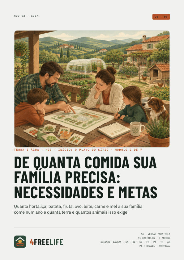 De quanta comida sua família precisa: necessidades e metas