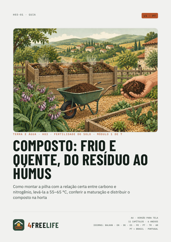 Composto: frio e quente, do resíduo ao húmus