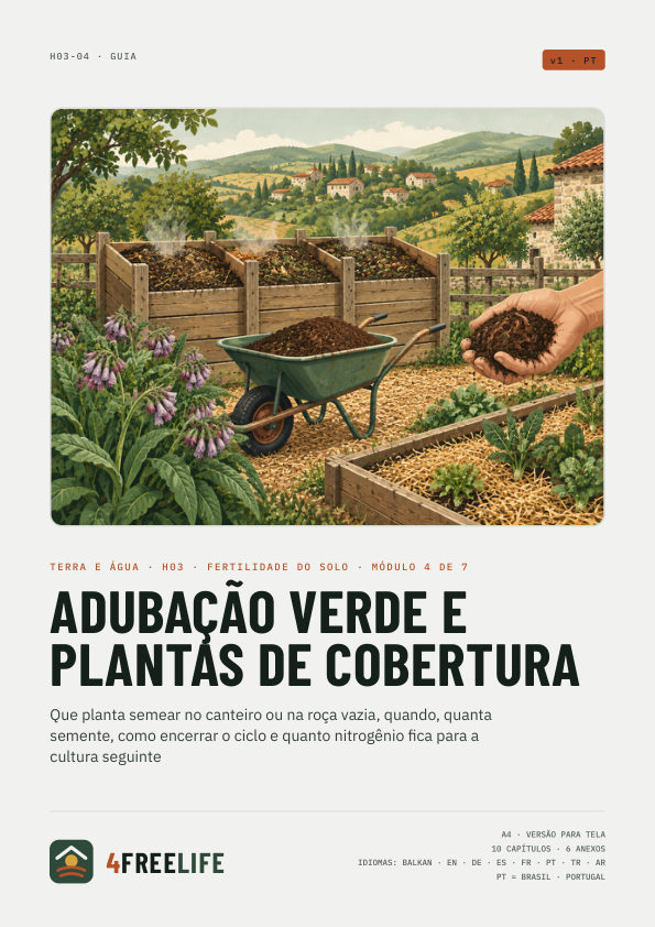 Adubação verde e plantas de cobertura