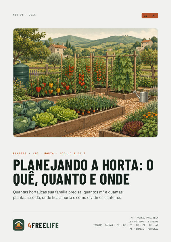 Planejando a horta: o quê, quanto e onde