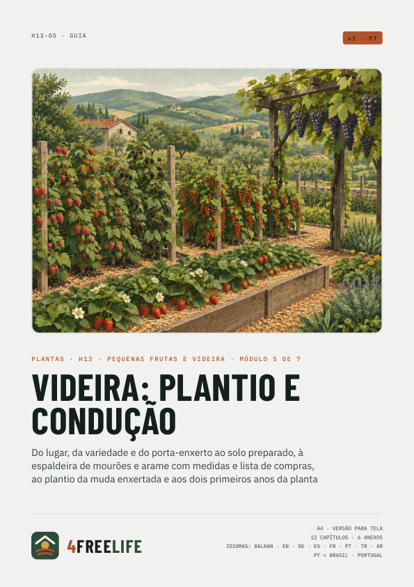 Videira: plantio e condução