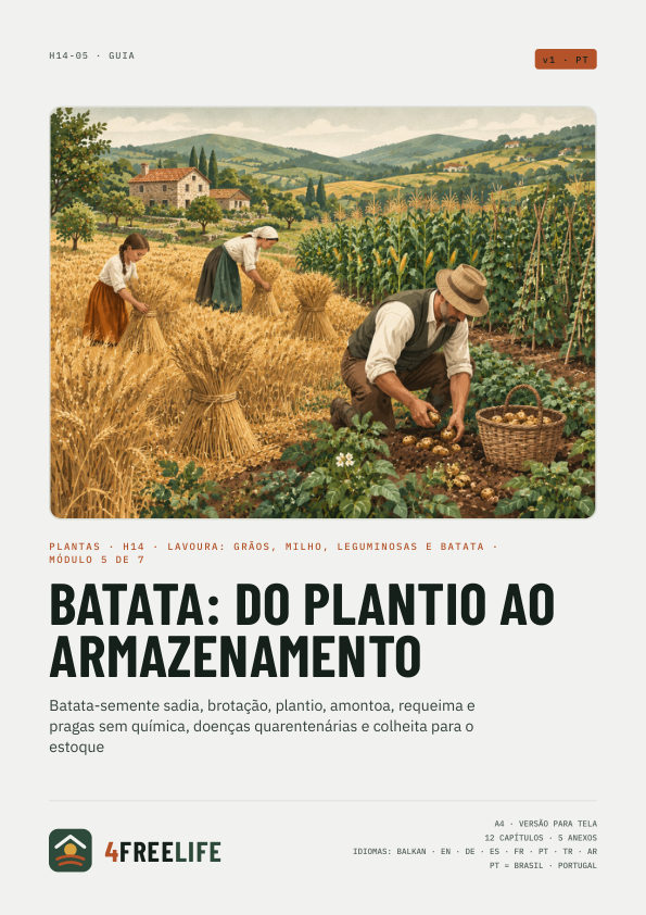 Batata: do plantio ao armazenamento