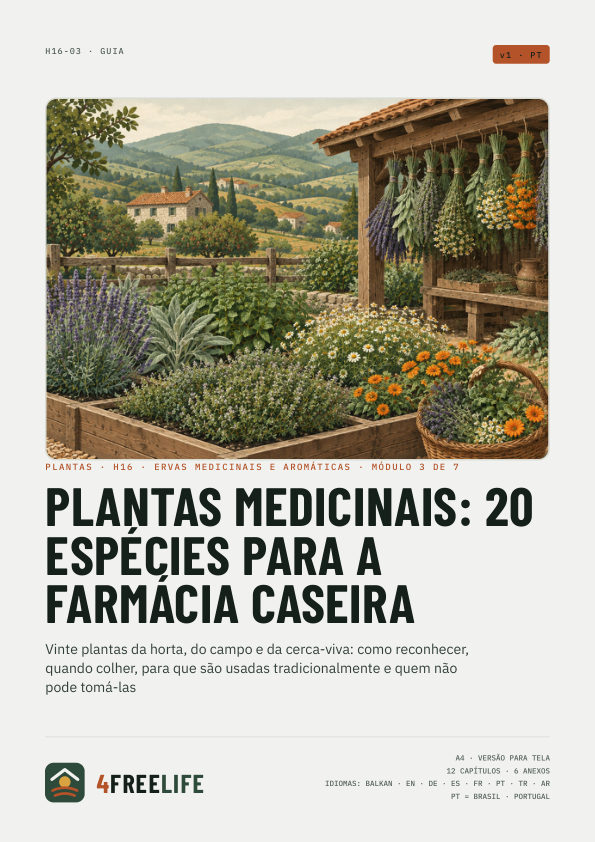 Plantas medicinais: 20 espécies para a farmácia caseira