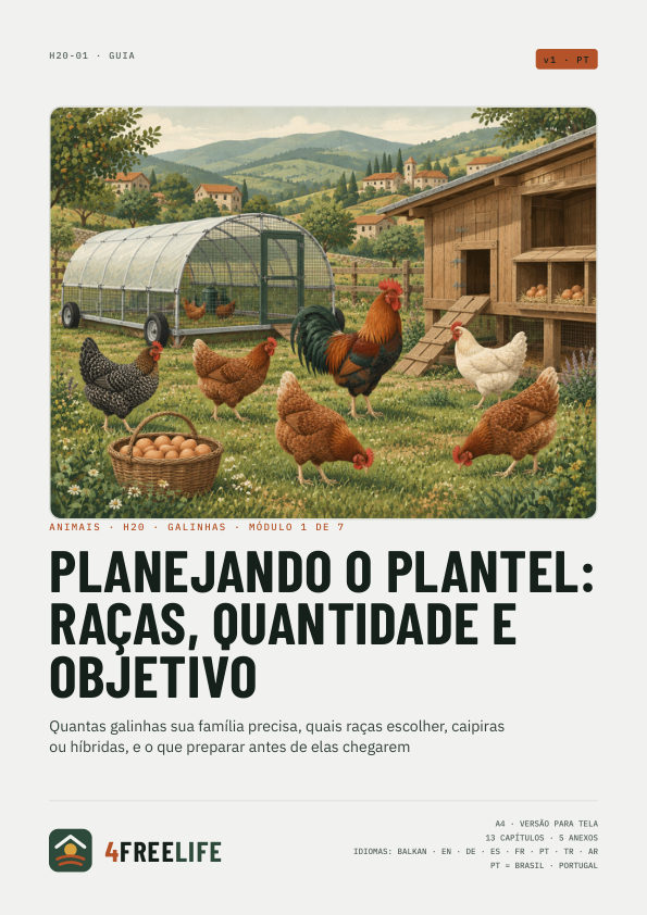Planejando o plantel: raças, quantidade e objetivo