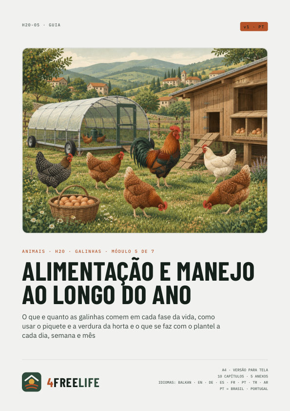 Alimentação e manejo ao longo do ano