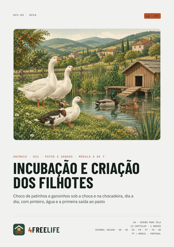Incubação e criação dos filhotes
