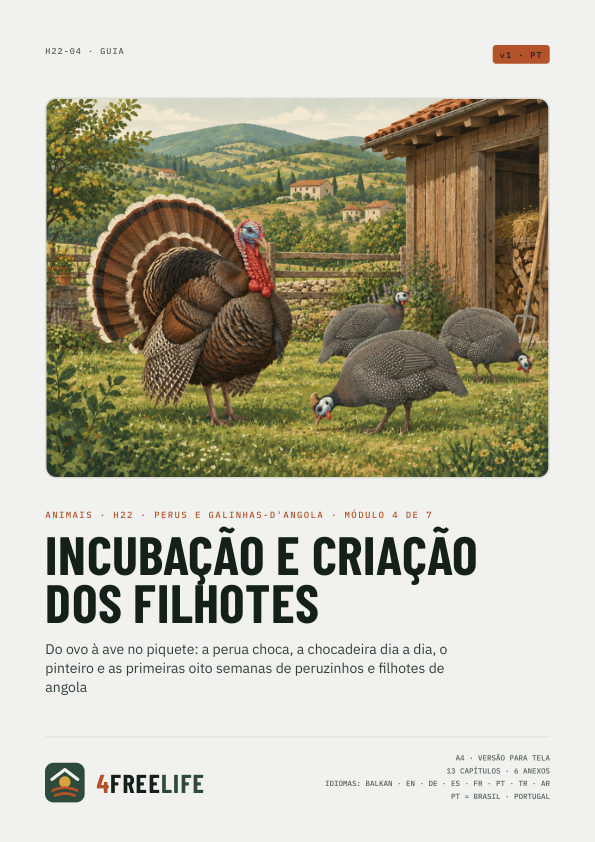 Incubação e criação dos filhotes