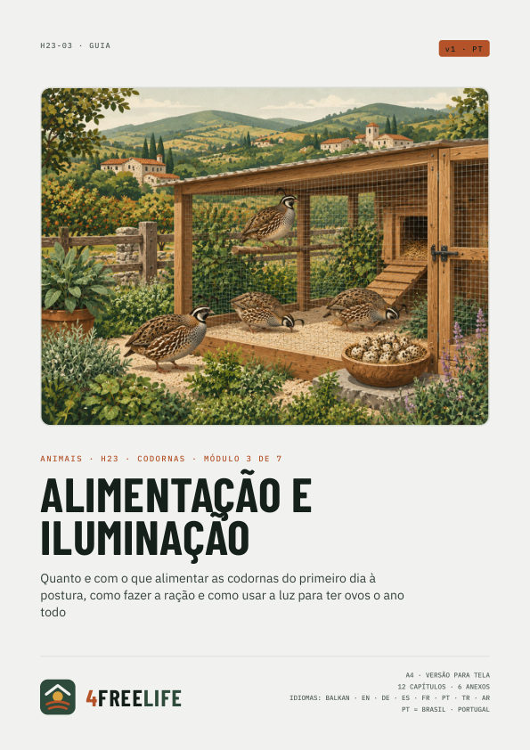 Alimentação e iluminação