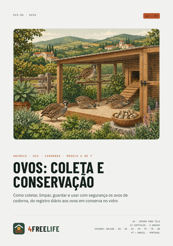 Ovos: coleta e conservação