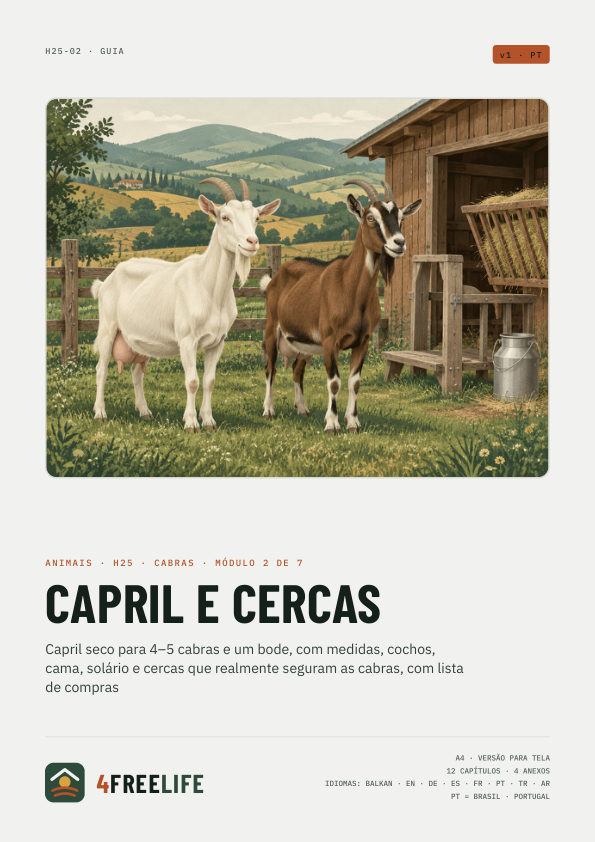 Capril e cercas