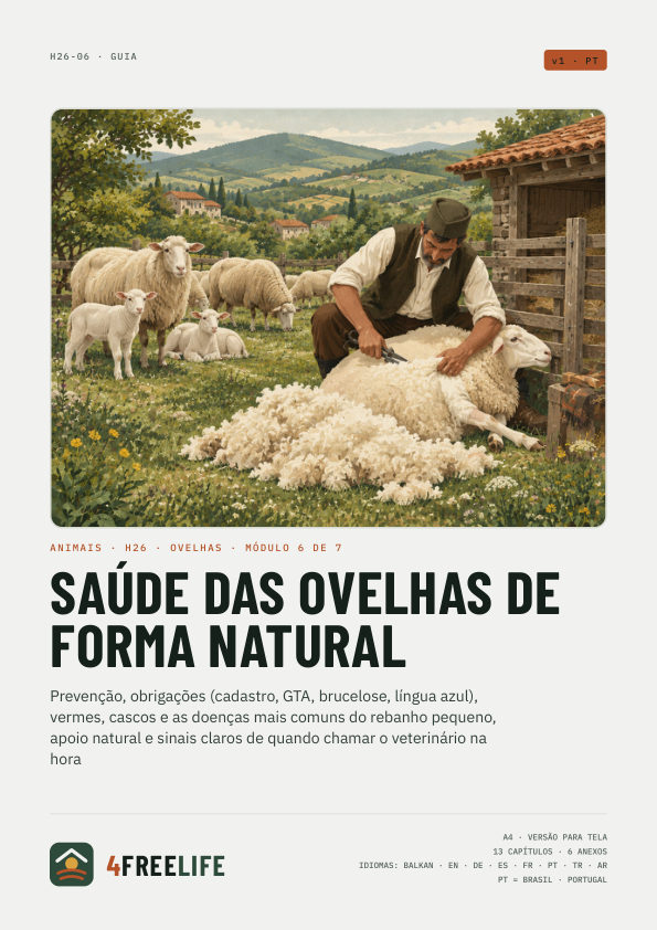 Saúde das ovelhas de forma natural