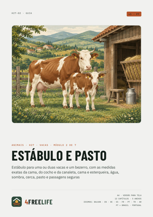 Estábulo e pasto