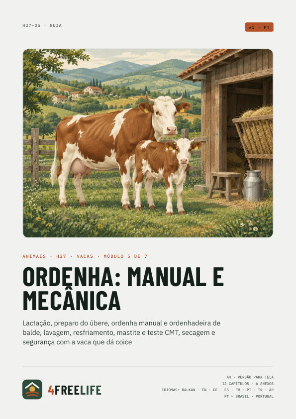 Ordenha: manual e mecânica