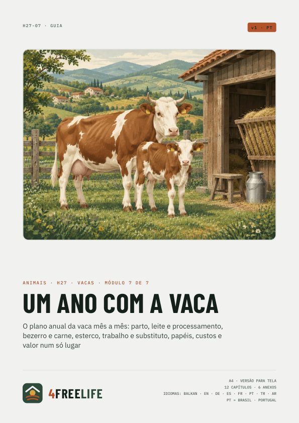 Um ano com a vaca