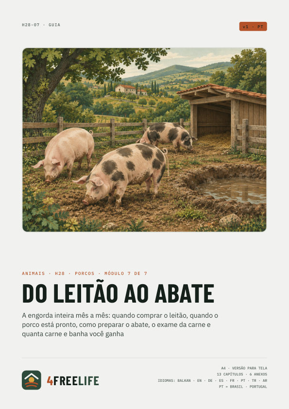 Do leitão ao abate