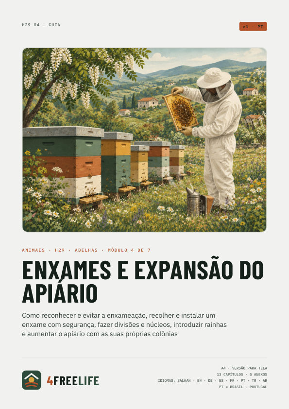 Enxames e expansão do apiário
