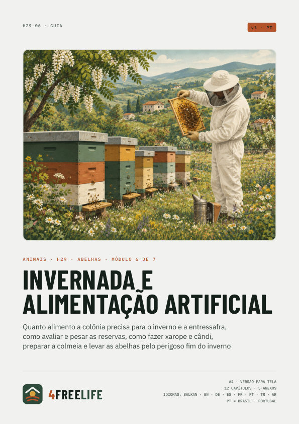 Invernada e alimentação artificial