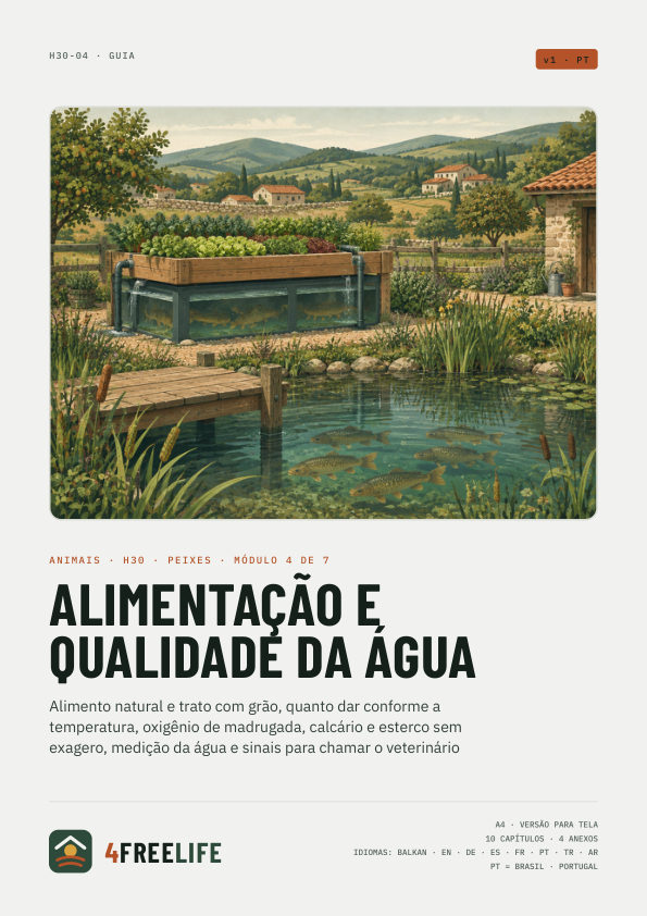 Alimentação e qualidade da água