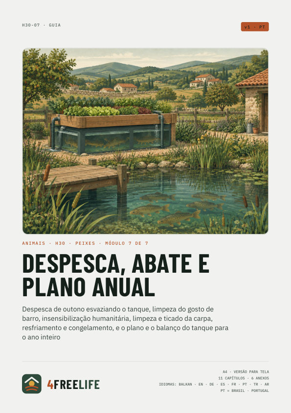 Despesca, abate e plano anual