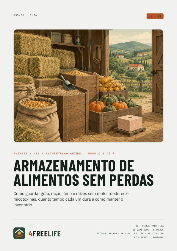 Armazenamento de alimentos sem perdas