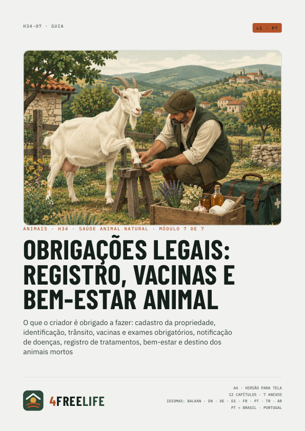 Obrigações legais: registro, vacinas e bem-estar animal