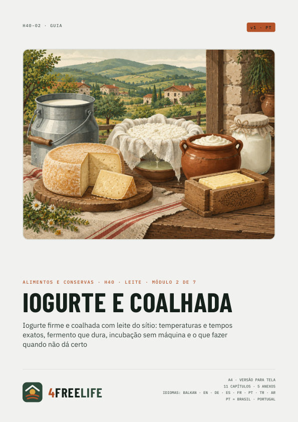 Iogurte e coalhada