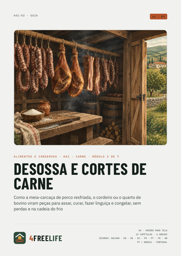 Desossa e cortes de carne