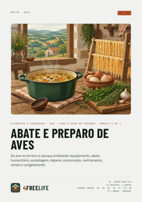 Abate e preparo de aves