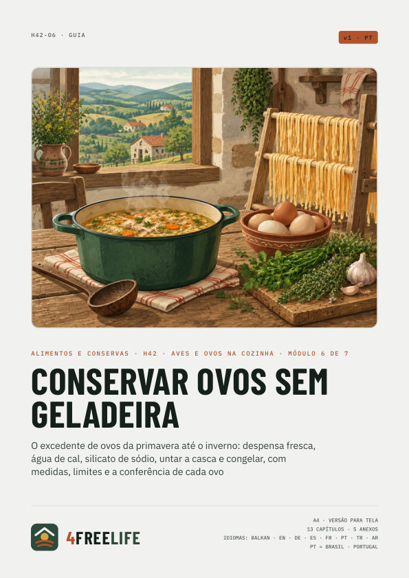 Conservar ovos sem geladeira