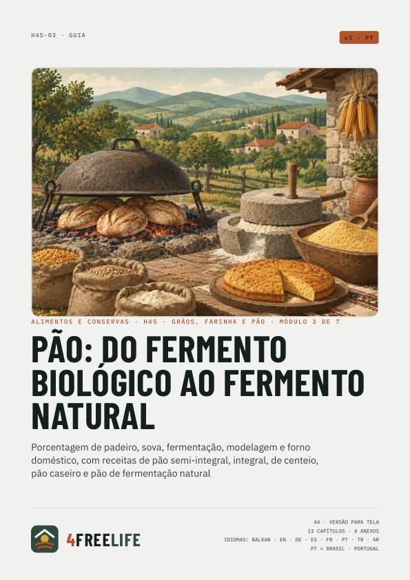 Pão: do fermento biológico ao fermento natural