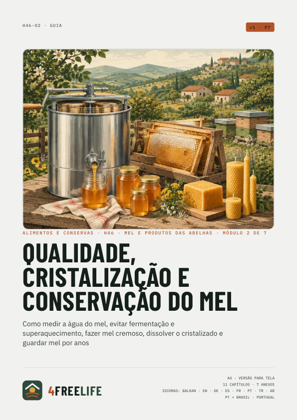 Qualidade, cristalização e conservação do mel