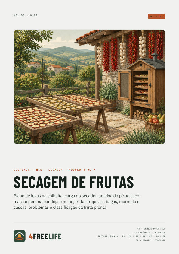 Secagem de frutas