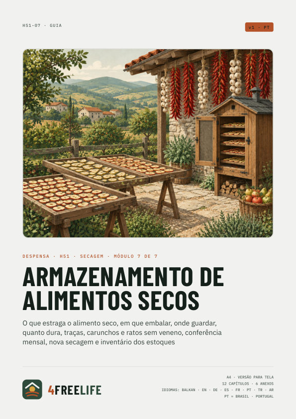 Armazenamento de alimentos secos