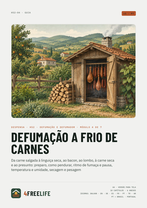 Defumação a frio de carnes