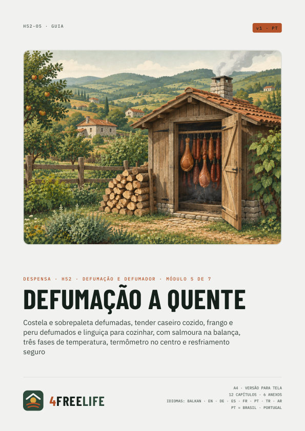 Defumação a quente