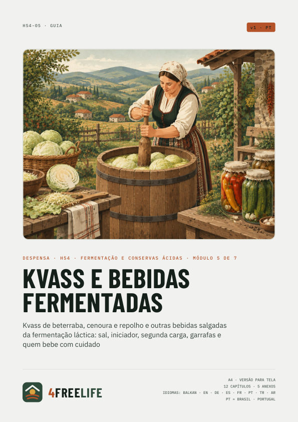 Kvass e bebidas fermentadas