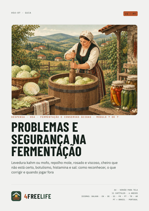 Problemas e segurança na fermentação