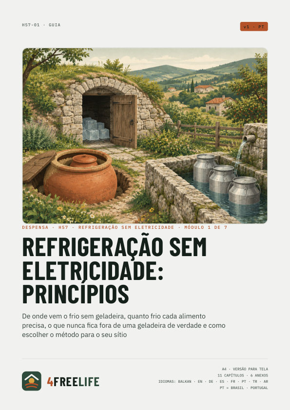 Refrigeração sem eletricidade: princípios